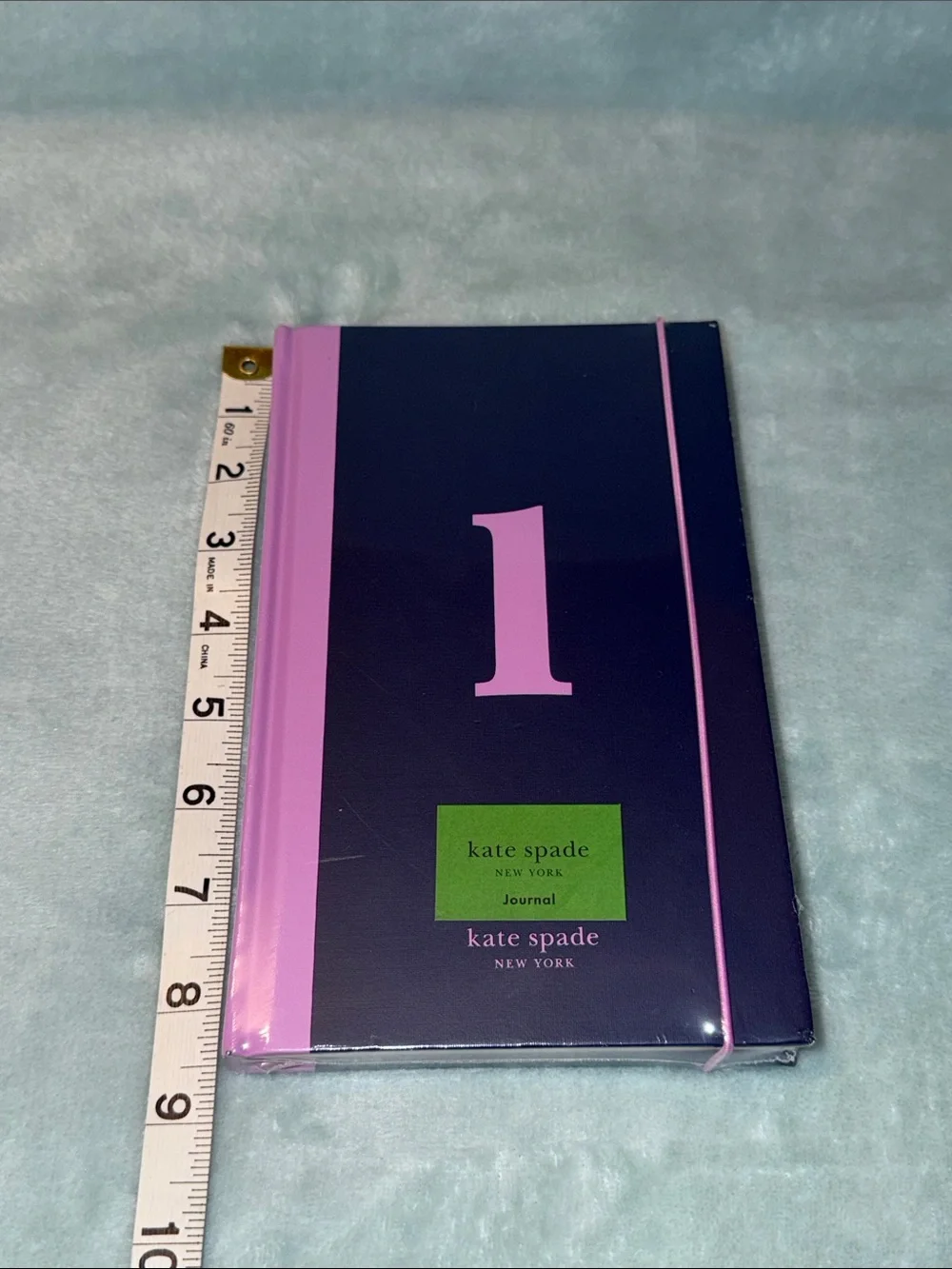 kate spade Navy and Pink ‘l’ Tumbler, Tray & Notebook Trio